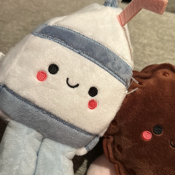 Hallmark Valentine Better Together Milk and Cookie Magnetic Plush New with Tag - Picture 3 of 4